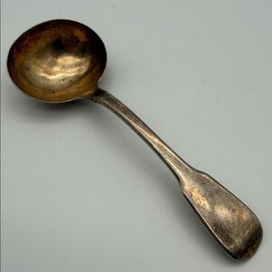 Small Silver Plate Ladel